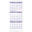 AT-A-GLANCE® 2026 Three Month Reference Vertical Wall Calendar, Large, 12" x 27" thumbnail images 1 of 4