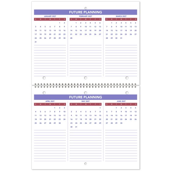 ATAGLANCE® 2026 Monthly Desk Wall Calendar, Small, 11" x 8 1/2