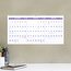 AT-A-GLANCE® 2026 Three Month Reference Horizontal Wall Calendar, Large, 12" x 27" thumbnail images 3 of 5