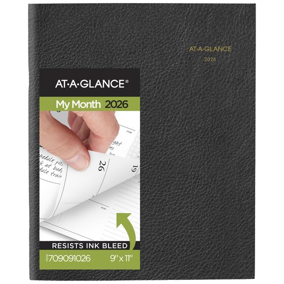 ATAGLANCE® Executive 2026 Monthly Padfolio Refill for 70290, Large