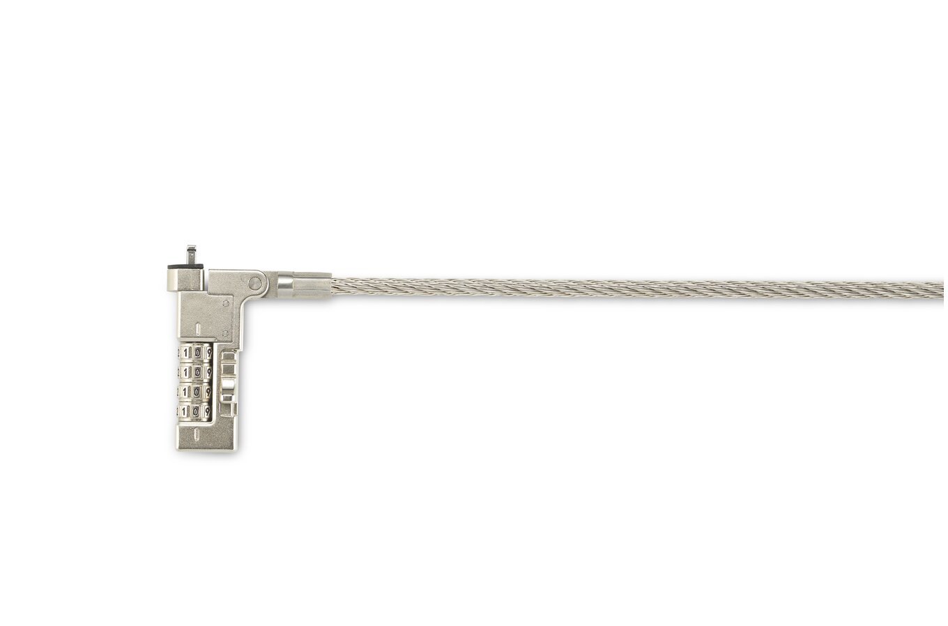 Slim NanoSaver® 2.0 EQ Combination Laptop Lock - Resettable