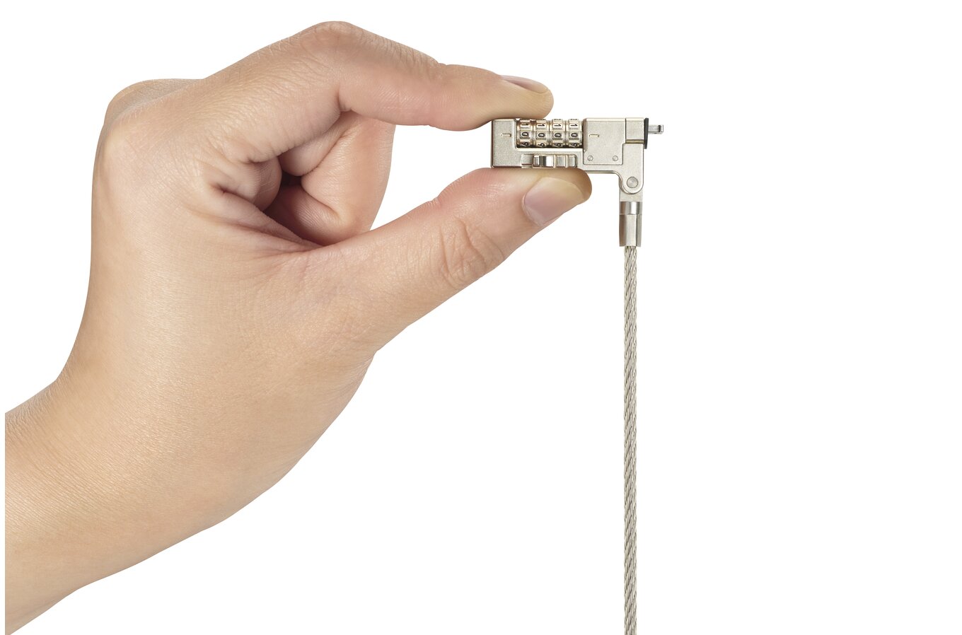 Slim NanoSaver® 2.0 EQ Combination Laptop Lock - Resettable