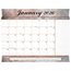 AT-A-GLANCE® 2026 Marbled Monthly Desk Pad Calendar, Standard, 21 3/4" x 17" thumbnail images 1 of 7