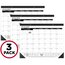 AT-A-GLANCE® 2026 Monthly Desk Pad Calendar, Standard, 21 3/4" x 17", 3 Pack thumbnail images 1 of 7