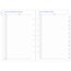 Day-Timer® Simply Stated January 2026 – December 2026 Two Page Per Week Planner Refill, Loose-Leaf, Desk Size, 5 1/2" x 8 1/2" thumbnail images 5 of 7