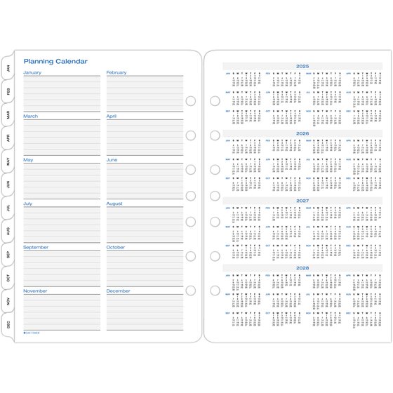 DayTimer® Simply Stated January 2026 December 2026 Two Page Per Week