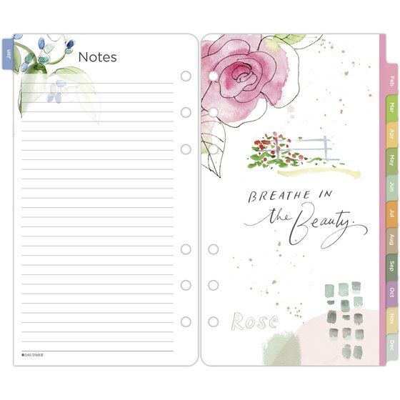 Day timer kathy davis january 2026 december 2026 two page per month