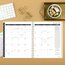 Cambridge® Jeannie 2026 Weekly Monthly Planner, Large, 8 1/2" x 11" thumbnail images 3 of 9
