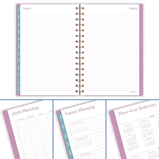 Cambridge neo 2026 weekly monthly planner small 5 1 2 x 8 1 2