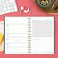 Cambridge® Hera 2026 Weekly Monthly Planner, Small, 5 1/2" x 8 1/2" thumbnail images 2 of 9