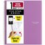 Five Star® Spiral Notebook Plus Study App, 1 Subject, Wide Ruled, 8" x 10 1/2", Amethyst Purple thumbnail images 1 of 8