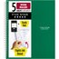 Five Star® Spiral Notebook Plus Study App, 5 Subject, Wide Ruled, 8" x 10 1/2", Forest Green thumbnail images 1 of 8