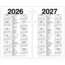 AT-A-GLANCE® 2026 Financial Daily Desk Calendar Refill, Standard, 3 1/2" x 6" thumbnail images 2 of 7