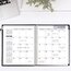 AT-A-GLANCE® DayMinder® 2026 Monthly Planner, Hardcover, Black, Medium, 7" x 8 1/2" thumbnail images 2 of 9