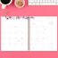 Cambridge® Mina 2026 Weekly Monthly Planner, Large, 8 1/2" x 11" thumbnail images 3 of 7