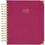 AT-A-GLANCE® Harmony 2026 Hardcover Daily Monthly Planner, Berry, Medium, 7" x 8 3/4" thumbnail images 1 of 8