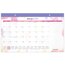 AT-A-GLANCE® Watercolors 2026 Monthly Desk Pad Calendar, Compact, 17 3/4" x 11" thumbnail images 1 of 7