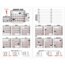 AT-A-GLANCE® Burkhart's Day Counter® 2026 Daily Loose-Leaf Desk Calendar Refill, Large, 4 1/2" x 7 1/2" thumbnail images 1 of 5