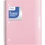 Mead® 1 Subject College Ruled Notebook, 8.5" x 11", Pastel Pink, Poly, Spiral, 100 Sheets thumbnail images 1 of 8