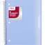 Mead® 1 Subject Wide Ruled Notebook, 8" x 10.5", Pastel Blue, Poly, Spiral, 100 Sheets thumbnail images 1 of 8