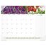 AT-A-GLANCE® 2026 Panoramic Floral Monthly Desk Pad, Standard, 21 3/4" x 17" thumbnail images 1 of 8