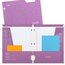 Five Star 4-Pocket Paper Folder, Amethyst Purple thumbnail images 3 of 6
