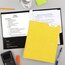Five Star Pocket and Prong Paper Folder, Harvest Yellow thumbnail images 5 of 5