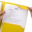 Five Star Stay-Put Plastic Pocket and Prong Folder, Harvest Yellow thumbnail images 3 of 8