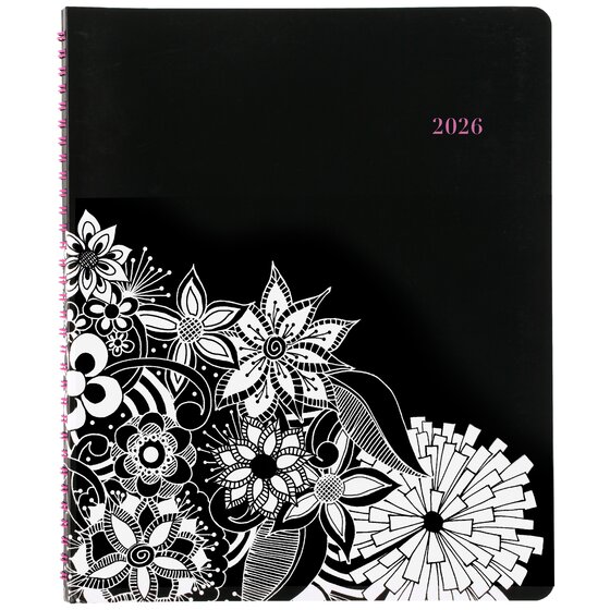 Cambridge® FloraDoodle 2026 Weekly Monthly Appointment Book