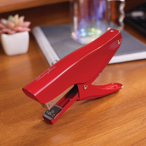 Swingline® Vintage Plier Stapler, Rio Red | Swingline Heavy