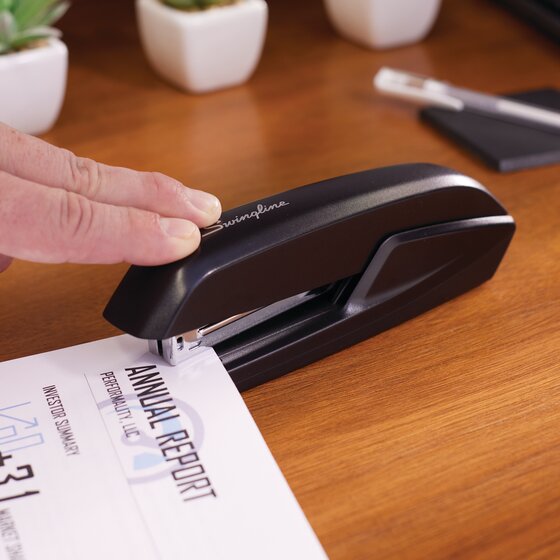 Swingline® Standard Desktop Stapler, 20 Sheets, Color Chosen Swingline® Standard Desktop Stapler, 20 Sheets, Color Chosen