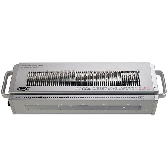 ガンマプラス GBC® MagnaPunch Elite™ 4:1 ColorCoil Die | Interchangeable Binding