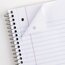 Mead® Spiral Notebook, 6 Pack, 1 Subject, College Ruled, 8" x 10 1/2", 70 Sheets per Notebook, Assorted Colors thumbnail images 3 of 6