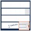 Quartet® Flip-Top Glass Dry-Erase Desktop Pad, 18" x 6", White Surface thumbnail images 4 of 9