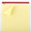 Mead® Legal Pad, 8 1/2" x 11", Canary Yellow, 3 Pack thumbnail images 4 of 5