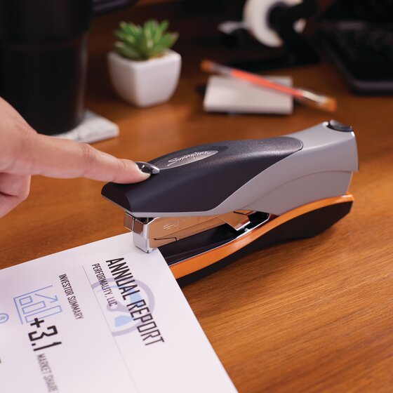 Swingline® Optima® 40 Desk Stapler, Reduced Effort, 40