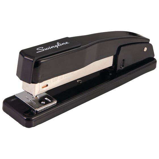 Swingline® Commercial Desk Stapler, 20 Sheets, Black Swingline® Commercial Desk Stapler, 20 Sheets, Black