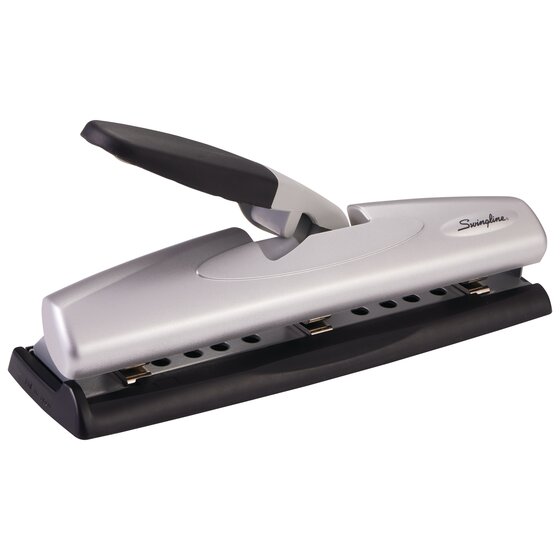 Swingline® LightTouch® Desktop Punch, 40% Easier, 2-3 Holes