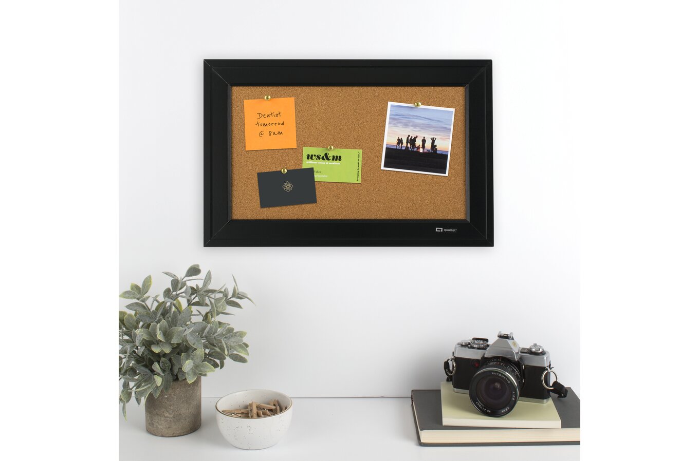 Quartet Boards 50720 8 X 14 In. Weekly Calendar Chalkboard, Home Organization, P