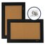 Quartet® Cork Bulletin Board, 11" x 17", Black Frame thumbnail images 4 of 4