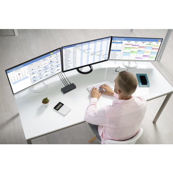 SD4760P USB-C® Triple Display Docking Station - 100W PD - HDMI