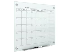 Quartet Infinity® Magnetic Glass Dry-Erase Calendar Boards