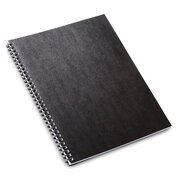 GBC Binding Presentation Covers, Regency, 11"x 17", Black, 100 Pack