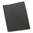 GBC Linen Weave Binding Presentation Covers, Unpunched, Black, 8.5" x 11", 200 Pack thumbnail images 1 of 4