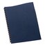 GBC® Linen Weave® Binding Presentation Covers, Unpunched, 8 1/2" x 11", Navy, 200 Pack thumbnail images 1 of 4