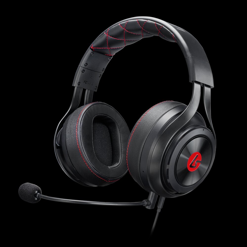 LS25BK Wired Stereo Gaming Headset for eSports Black Wired