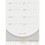 West Village by Mead™ Undated Daily Weekly Layered Planning Notepad, 6" x 8" thumbnail images 1 of 4