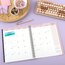 Mead Cambridge® Cherish Academic 2026-2027 Weekly Monthly Planner, Large, 8 1/2" x 11" thumbnail images 3 of 9