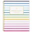 Simplified by Emily Ley for AT-A-GLANCE® Academic 2026-2027 Weekly Monthly Planner, Happy Stripe, Large, 8 1/2" x 11" thumbnail images 1 of 9