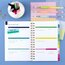 Simplified by Emily Ley for AT-A-GLANCE® Academic 2026-2027 Weekly Monthly Planner, Happy Stripe, Small, 5 1/2" x 8 1/2" thumbnail images 2 of 9